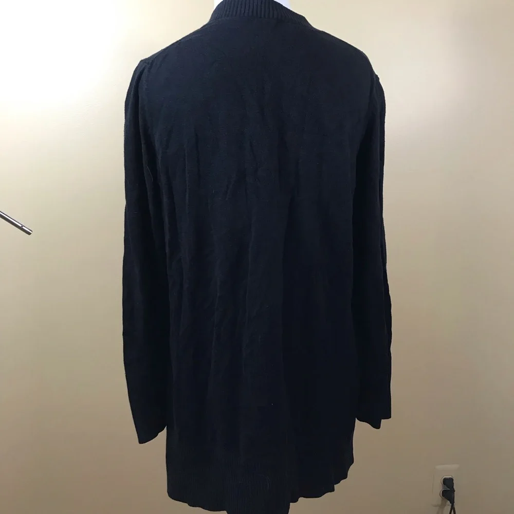 J. Jill Large Black Long Sweater - Picture 5 of 8